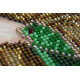 Icon Bead Embroidery Kit on Art Canvas "St. Angelina"