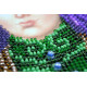 Icon Bead Embroidery Kit on Art Canvas "St. Angelina"