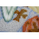 Icon Bead Embroidery Kit on Art Canvas "St. Gregory"