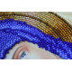 Icon Bead Embroidery Kit on Art Canvas "St. Taisiya"
