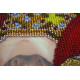Icon Bead Embroidery Kit on Art Canvas "St. Bogdan"
