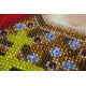 Icon Bead Embroidery Kit on Art Canvas "St. Bogdan"