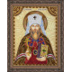 Icon Bead Embroidery Kit on Art Canvas "St. Veniamin"