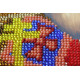 Icon Bead Embroidery Kit on Art Canvas "St. Veniamin"