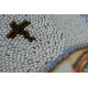 Icon Bead Embroidery Kit on Art Canvas "St. Veniamin"