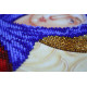 Icon Bead Embroidery Kit on Art Canvas "St. Cyra"