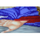 Icon Bead Embroidery Kit on Art Canvas "St. Macarius"