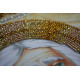 Icon Bead Embroidery Kit on Art Canvas "St. Macarius"