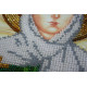 Icon Bead Embroidery Kit on Art Canvas "St. Juliana"