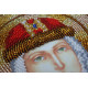 Icon Bead Embroidery Kit on Art Canvas "St. Juliana"