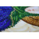 Icon Bead Embroidery Kit on Art Canvas "St. Eudocia"