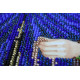 Icon Bead Embroidery Kit on Art Canvas "St. Eudocia"
