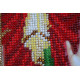 Icon Bead Embroidery Kit on Art Canvas "St. Emily"