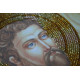 Icon Bead Embroidery Kit on Art Canvas "St. Moses"