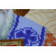 Icon Bead Embroidery Kit on Art Canvas "St.Ignatius"