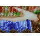 Icon Bead Embroidery Kit on Art Canvas "St.Ignatius"