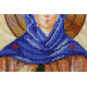 Icon Bead Embroidery Kit on Art Canvas "St. Pauline"