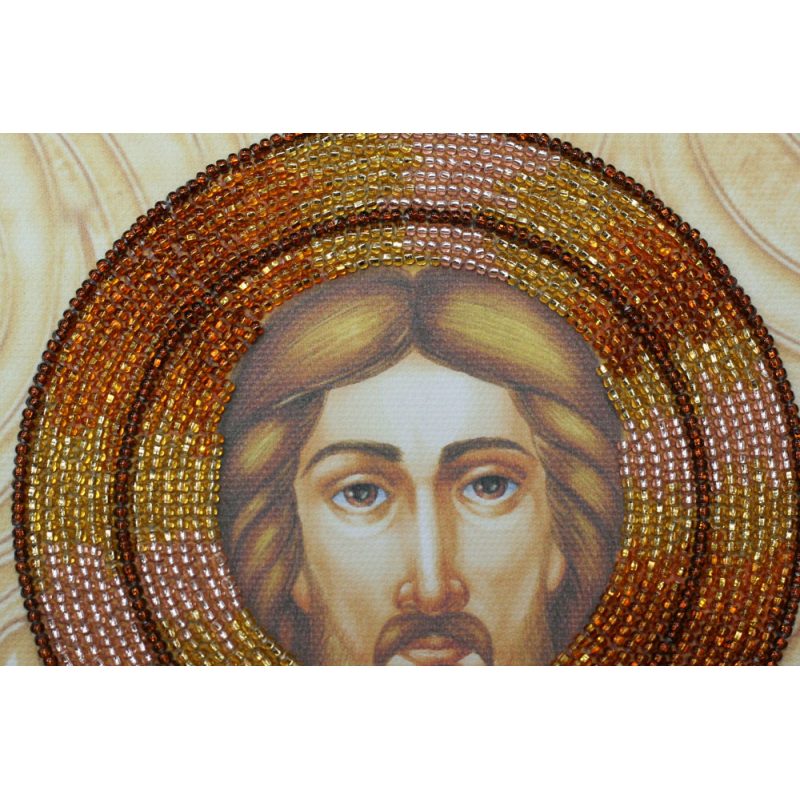 Icon Bead Embroidery Kit on Art Canvas "St. Nazariy"
