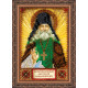 Mini Icon Bead Embroidery Kit on Art Canvas "St. Anatoly"