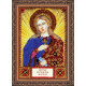 Mini Icon Bead Embroidery Kit on Art Canvas "St. Marina"
