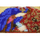 Mini Icon Bead Embroidery Kit on Art Canvas "St. Marina"