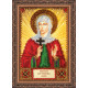 Mini Icon Bead Embroidery Kit on Art Canvas "St. Alla"