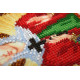 Mini Icon Bead Embroidery Kit on Art Canvas "St. Alla"