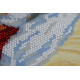 Mini Icon Bead Embroidery Kit on Art Canvas "St. Tamara"