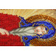 Mini Icon Bead Embroidery Kit on Art Canvas "St. Gennady"