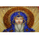 Mini Icon Bead Embroidery Kit on Art Canvas "St. Gennady"
