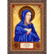 Mini Icon Bead Embroidery Kit on Art Canvas "St. Raisa"