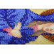 Mini Icon Bead Embroidery Kit on Art Canvas "St. Raisa"