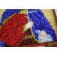 Mini Icon Bead Embroidery Kit on Art Canvas "St. Christina"