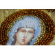 Mini Icon Bead Embroidery Kit on Art Canvas "St. Zoe"