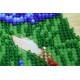 Mini Icon Bead Embroidery Kit on Art Canvas "St. Pelagia"