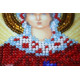 Mini Icon Bead Embroidery Kit on Art Canvas "St. Ioanna"
