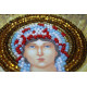 Mini Icon Bead Embroidery Kit on Art Canvas "St. Ioanna"