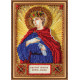 Mini Icon Bead Embroidery Kit on Art Canvas "St. David"