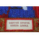 Mini Icon Bead Embroidery Kit on Art Canvas "St. David"