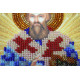 Mini Icon Bead Embroidery Kit on Art Canvas "St. Savely"