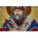 Mini Icon Bead Embroidery Kit on Art Canvas "St. Innokenty"