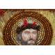 Mini Icon Bead Embroidery Kit on Art Canvas "St. Yaroslav"