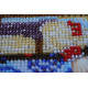Mini Icon Bead Embroidery Kit on Art Canvas "St. Yaroslav"