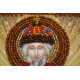 Mini Icon Bead Embroidery Kit on Art Canvas "St. Vsevolod"