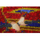Mini Icon Bead Embroidery Kit on Art Canvas "St. Vsevolod"
