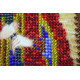 Mini Icon Bead Embroidery Kit on Art Canvas "St. Vsevolod"