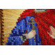 Mini Icon Bead Embroidery Kit on Art Canvas "St. Trophimus"