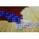 Mini Icon Bead Embroidery Kit on Art Canvas "St. Faina"