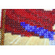 Mini Icon Bead Embroidery Kit on Art Canvas "St. Faina"