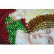 Mini Icon Bead Embroidery Kit on Art Canvas "St.Thomas"